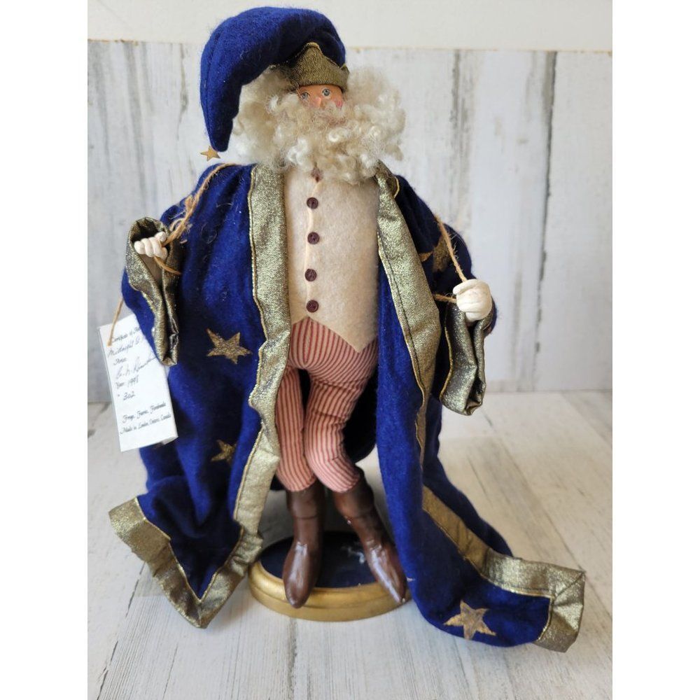 Ramden frogs faeries‎ florabunda midnight Saint Nick Santa wizard Xmas decor